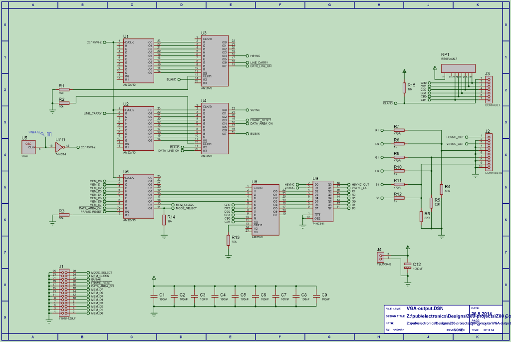 VGA-output